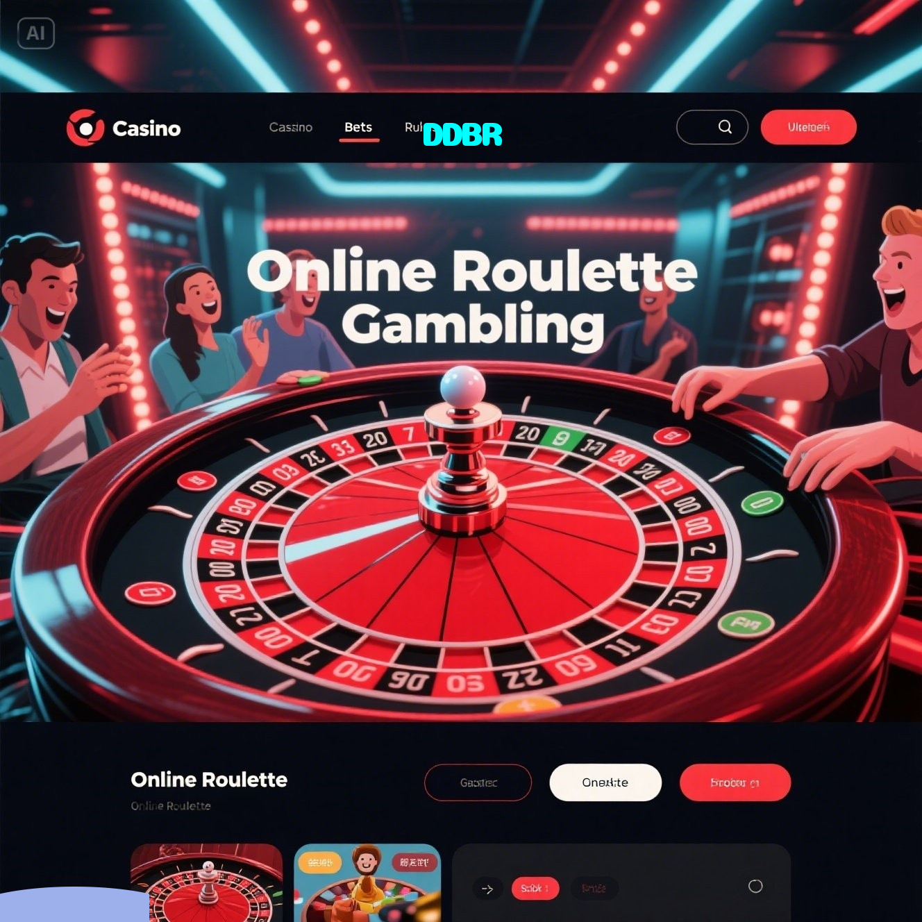 DDBR:Aposte no seu time e vença na roleta e no blackjack online!