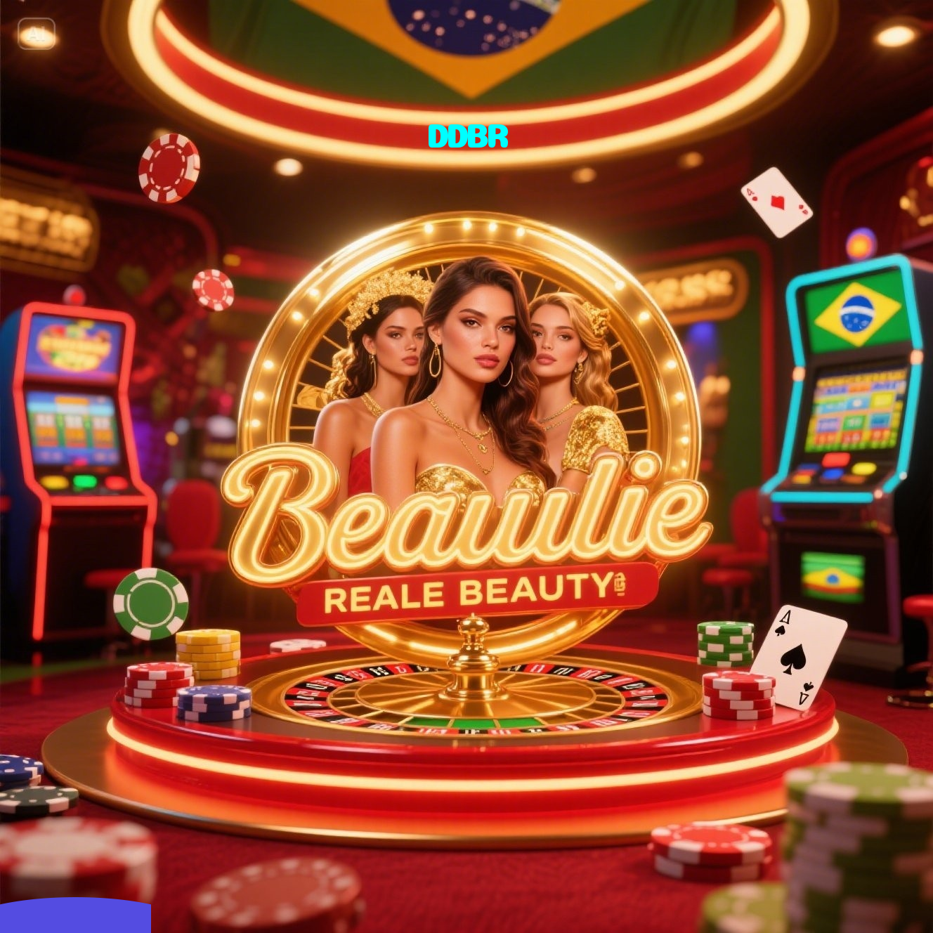 DDBR：Aposte no futebol e conquiste vitórias incríveis nos jogos de cassino!