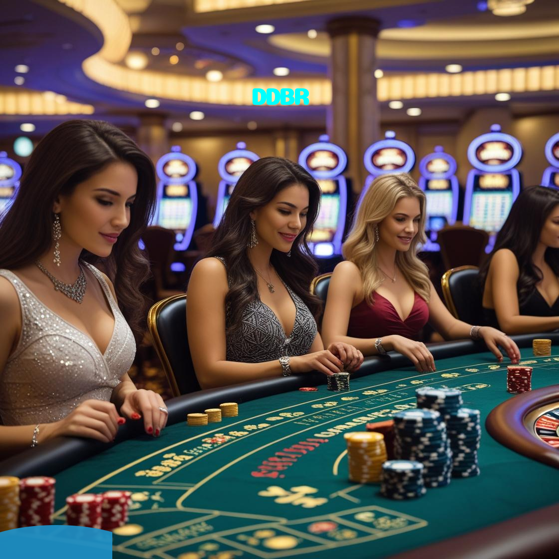 DDBR：Onde a diversão e a sorte se encontram: poker, roleta e futebol online!