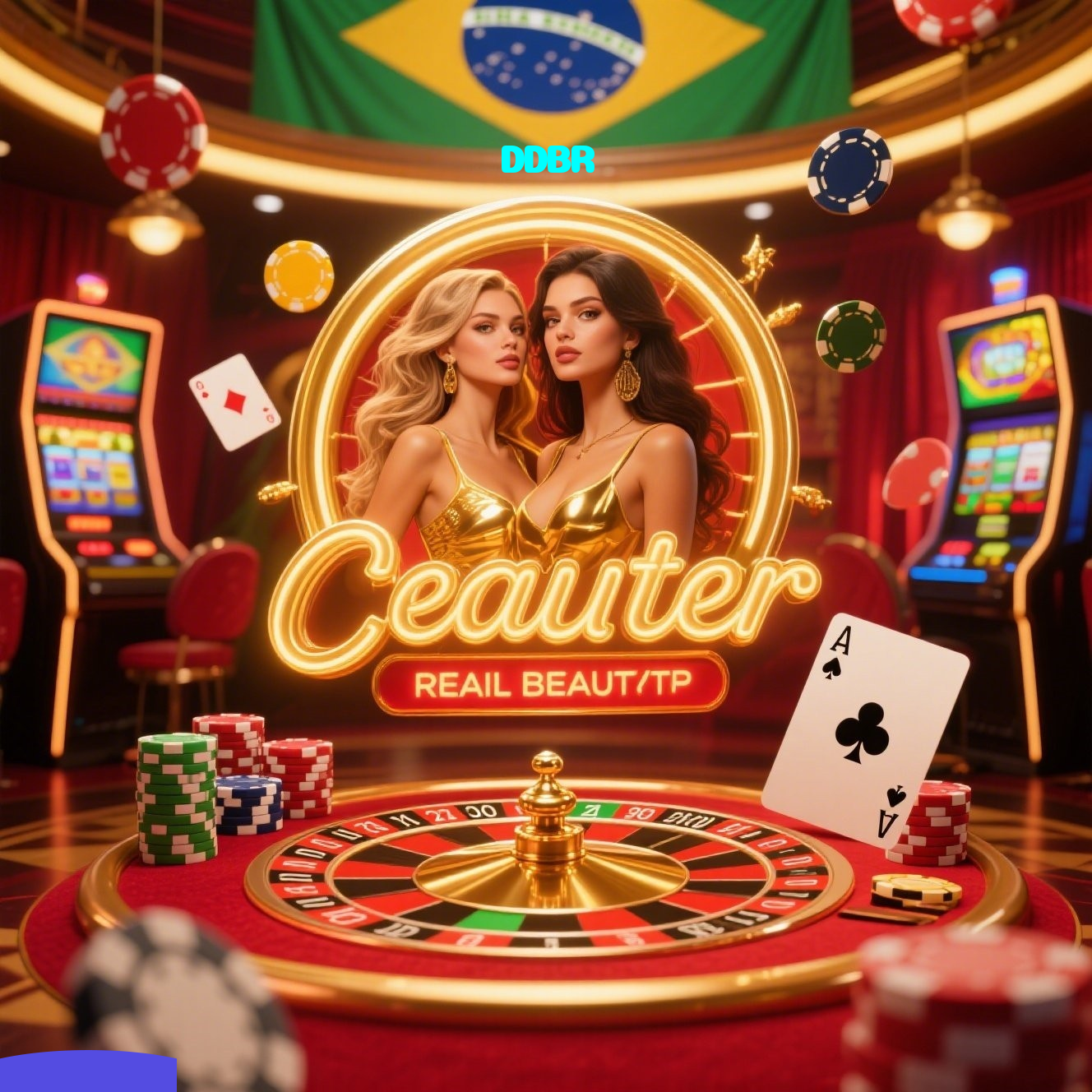 DDBR:O melhor cassino para você jogar slots e apostar no seu time de futebol!