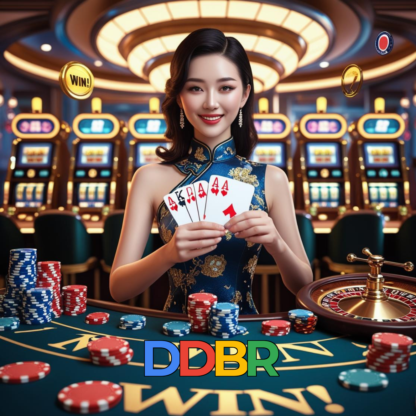 DDBR：Gire as slots e ganhe prêmios incríveis com cada giro!