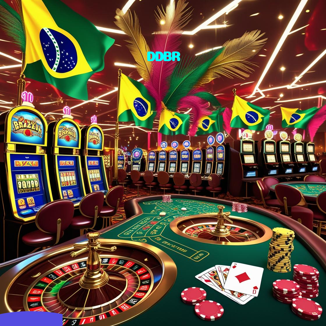 DDBR：Onde sua sorte brilha: poker, roleta e apostas em futebol!