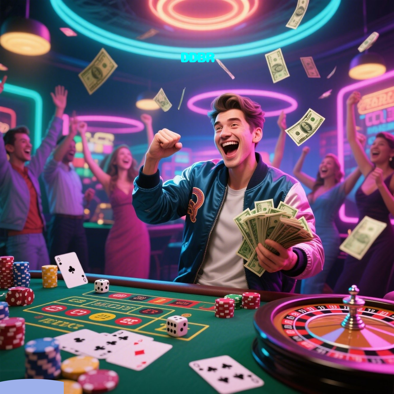 DDBR：Ganhe prêmios incríveis no futebol e em jogos como roleta e blackjack!