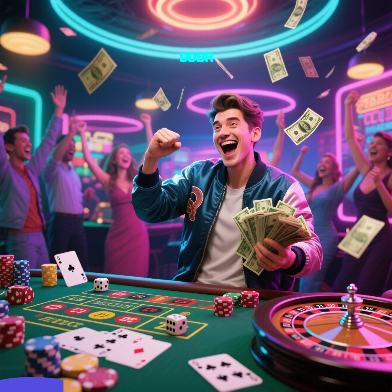 DDBR:Jogue poker, roleta e aposte no futebol com grandes prêmios!