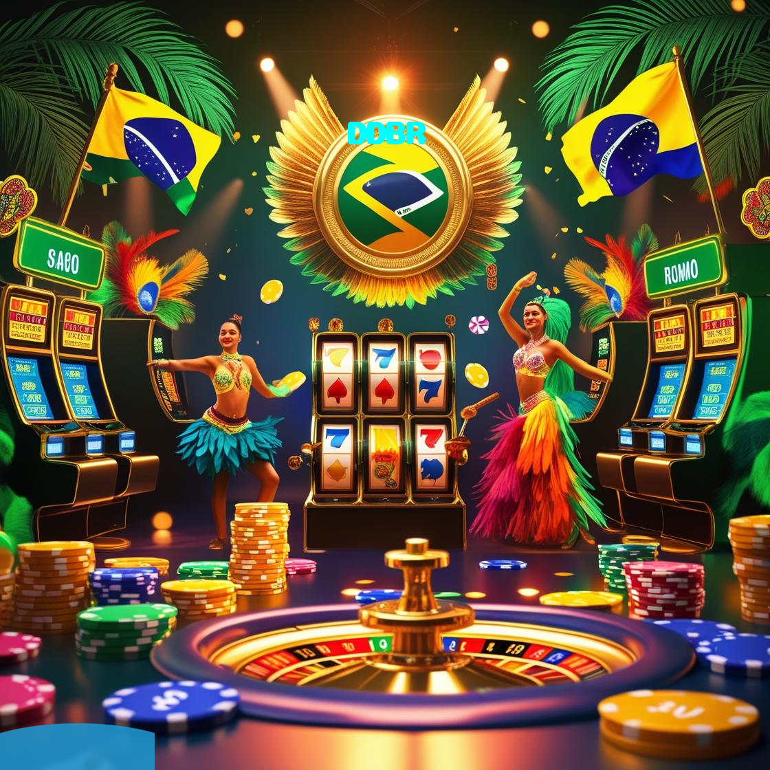 DDBR：Jogue slots, aposte no futebol e conquiste grandes vitórias!
