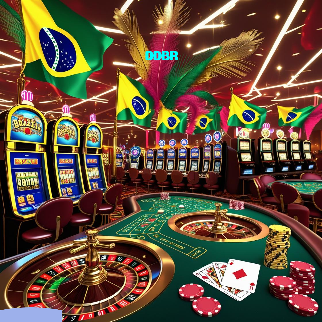 DDBR：Jogue slots, poker e aposte no futebol com grandes prêmios em jogo!